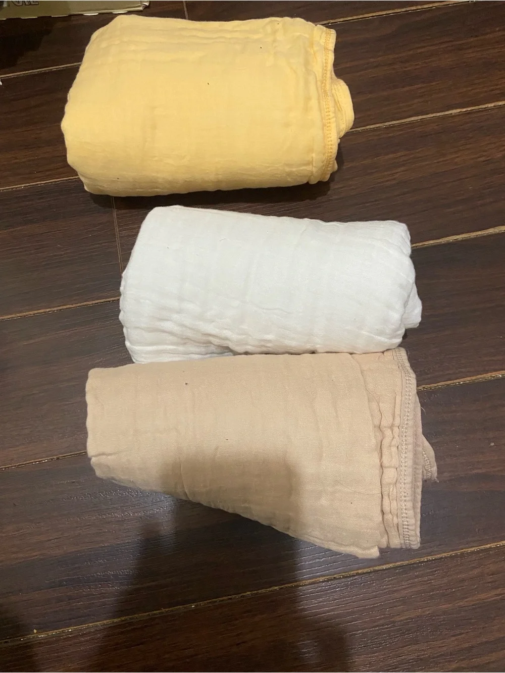 3- Pack Muslin Hooded Baby Towels - 32x32